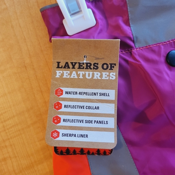 🐾NEW Arcadia Trail Light up Coat sz Med - Picture 5 of 5
